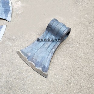 劈柴斧弹簧板斧头纯手工锻打户外采伐砍柴劈柴工具汽车弓子板斧头