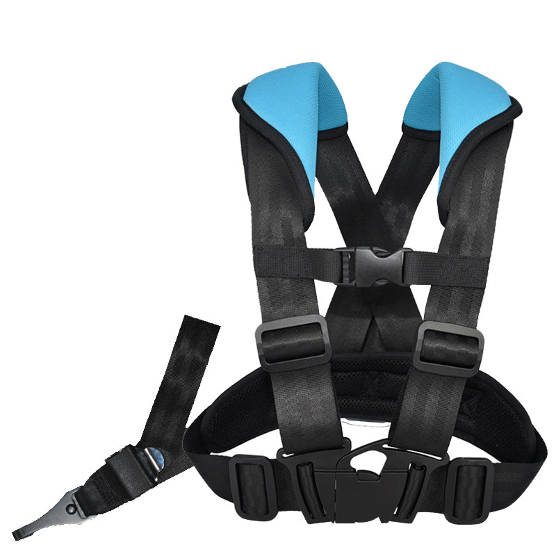 简易儿童座椅汽车用安全带宝宝车载便携式小孩可躺充气床睡觉神器