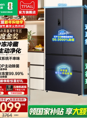 容声冰箱526L双净双系统循环一级能效法式多门冰箱家用官方旗舰店