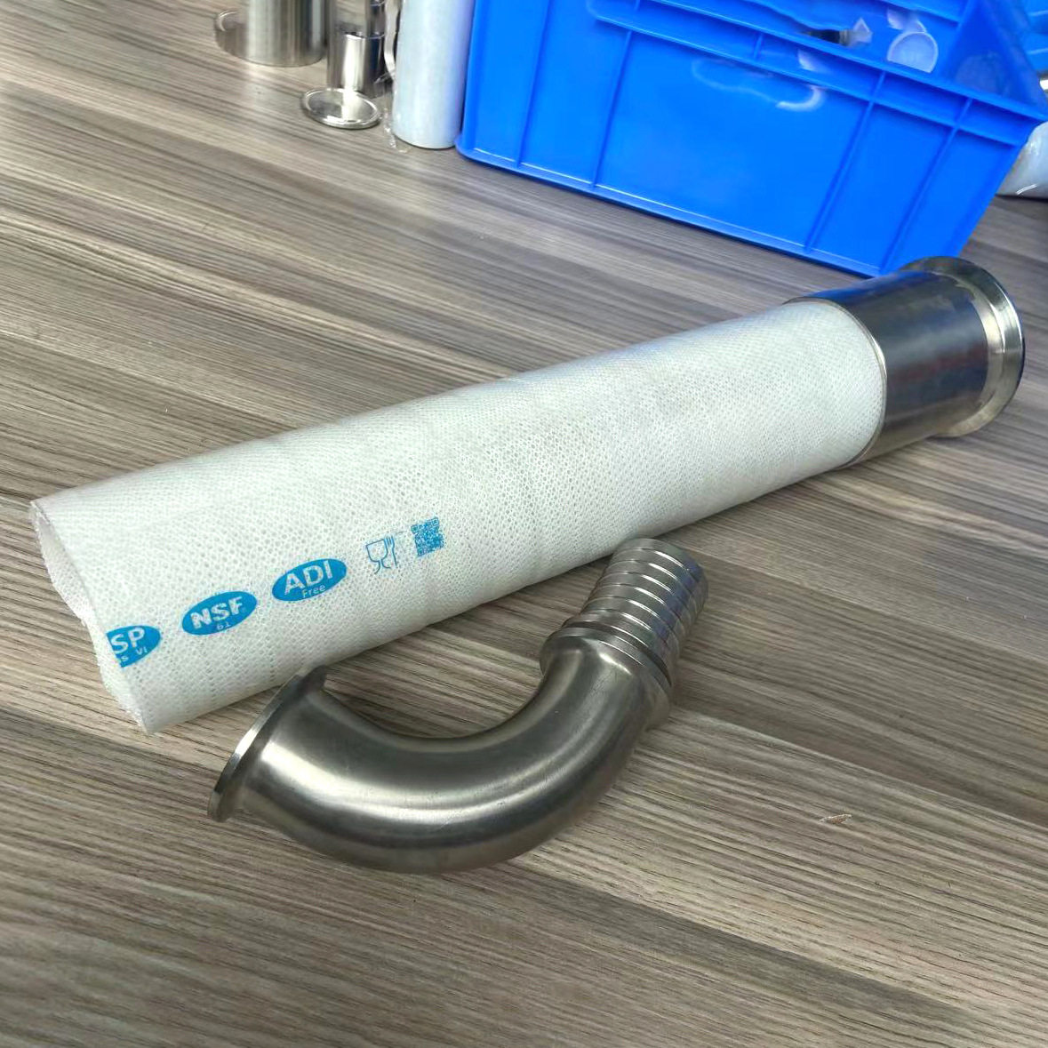 格雷特白色卫生4分水管软管  钢丝夹布柔软可弯曲软水管 FP30特价图片