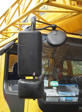 徐工吊车配件 25K30K50K倒车镜 反光镜镜子后视镜大方小方圆镜