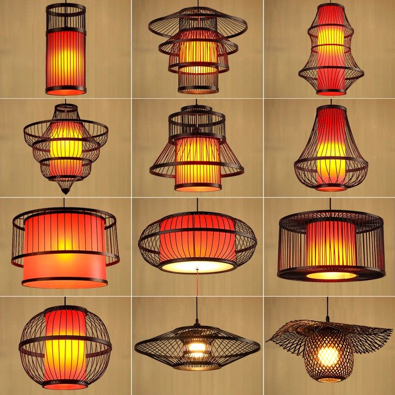 定制竹编灯笼中式古风吊灯火锅店酒店餐厅餐饮店复古黑色竹艺灯罩,家装灯饰光源,酒店/宴会厅/餐饮吊灯,淘宝优惠券,粉丝福利购,淘宝优惠卷