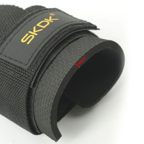 Weightlifting Strap with Wrist Band Gym Grip Bands Fitness P