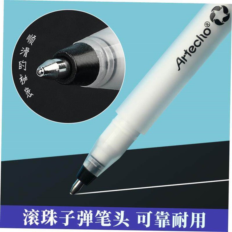 highlight笔 gel pen white water marker高光白记号笔勾线笔图片