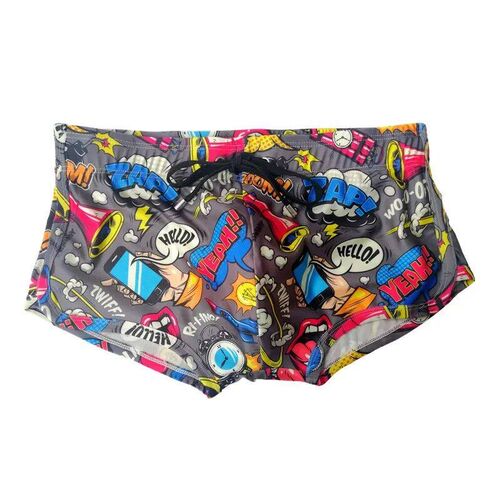Swimwear Men Swimsuits Pop Swim Trunks Quick Dry Bathing Sui