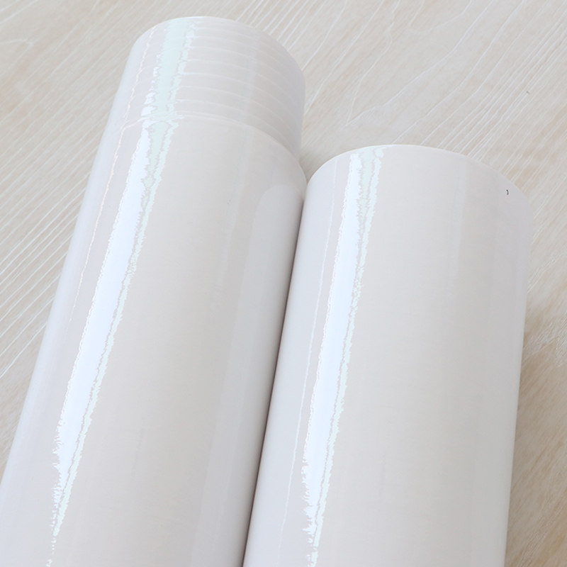 加厚烤漆珠光面橱柜子家具翻新贴纸pvc纯黑白灰色自粘防水墙壁纸,家装主材,PVC墙纸,淘宝优惠券,粉丝福利购,淘宝优惠卷