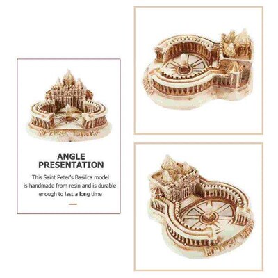 Italy Building Statues Simulation Model Office Decor