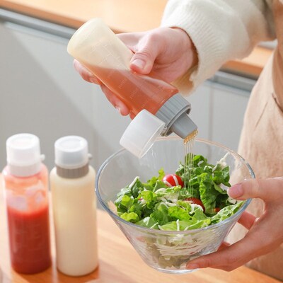Seasoning Bottles, Squeeze Sauce Bottles, Kitchen Supplies,