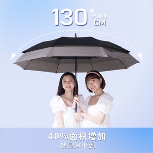 珍妮花层伸缩雨伞家用加固加大伞面自动开人抗暴风长柄伞