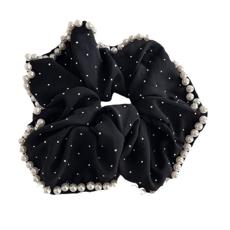满天星~珍珠碎钻大肠发圈大号丸子头绳皮筋女高级感法式雪纺头花,户外/登山/野营/旅行用品,旅行发卡,淘宝优惠券,粉丝福利购,淘宝优惠卷