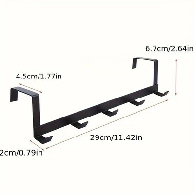Household Iron Door Back Hook With No Punching Or Marking, B