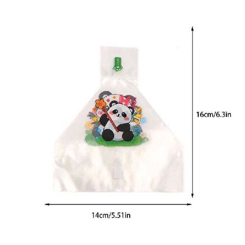 50Pcs Lovely Cartoon Japenese Triangle Rice Ball Disposable