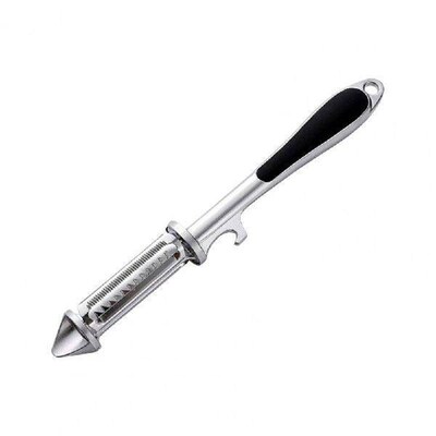 Sharp Vegetable Peeler Kitchen Accessory 5-in-1 Stainless