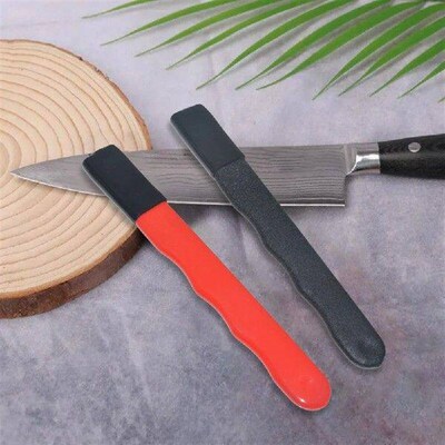 Mini Portable Knife Sharpener with Lid Scissors Axes