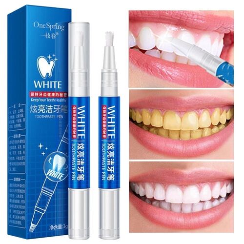 Teeth Whitening Gel Remove Yellow Teeth Whitening White Pen