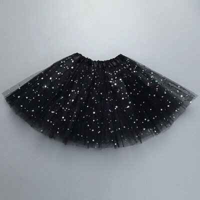 Kid Baby Star Glitter Dance Tutu Skirt For Girl Sequin 3 Ler