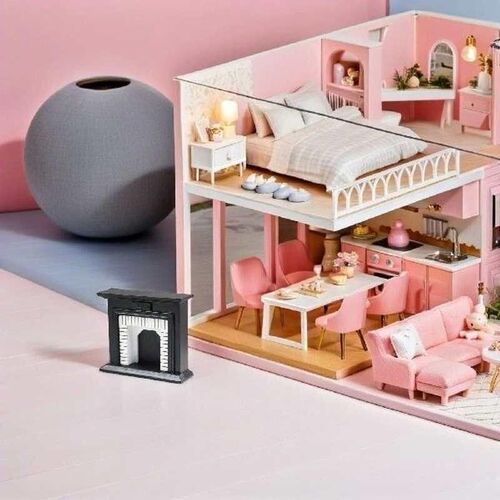 House Furniture Fake Fireplace Decoration Mini Model