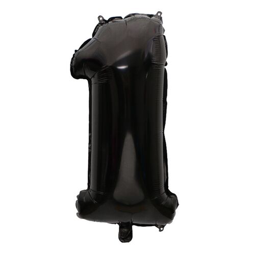 Black 32inch Fat Digital Balloons for Kids Birthday Party We