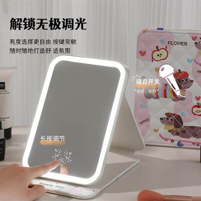 Foldable Makeup Mirror Portable Handheld Cosmetic Mirror Sim