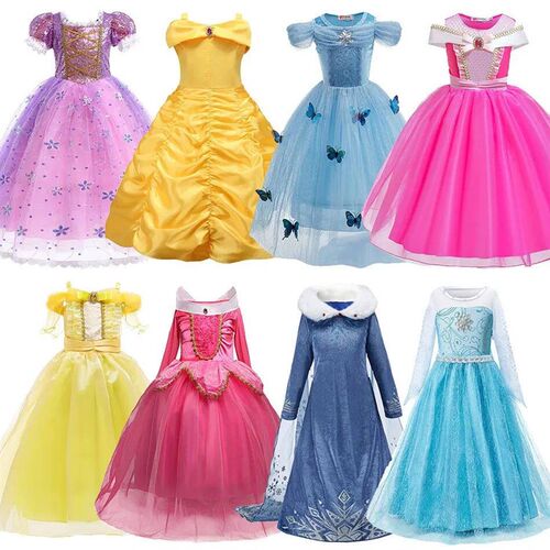 Kids Cinderella Costume Princess Dress for Girls Children?R