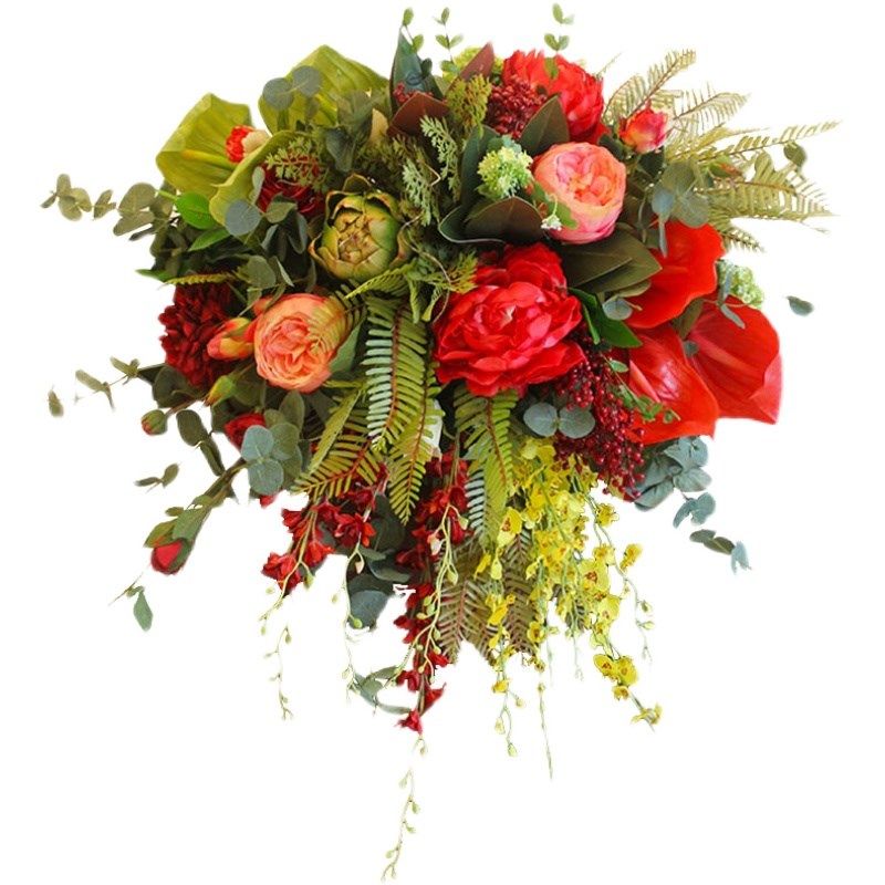 新款演讲台花主席台仿真绢花婚礼司仪商务会议桌花前台摆放装饰花,家居饰品,仿真花/假花,淘宝优惠券,粉丝福利购,淘宝优惠卷