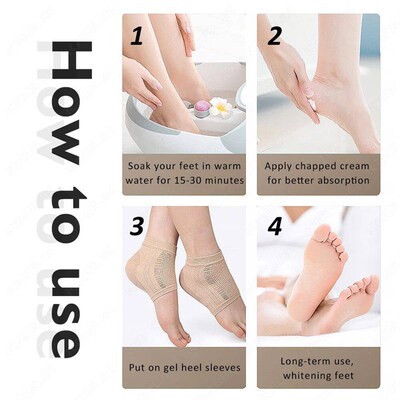 Heel Protector Protective Sleeve Spur Pad Insert For Relief