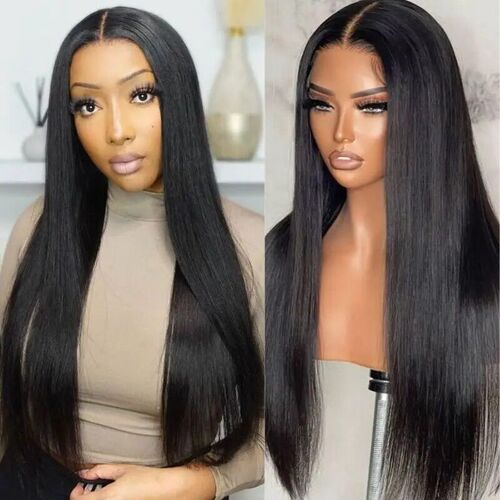 Lace 13*4 Fashion Long Straight Hair Wig Front Lace Split Fi