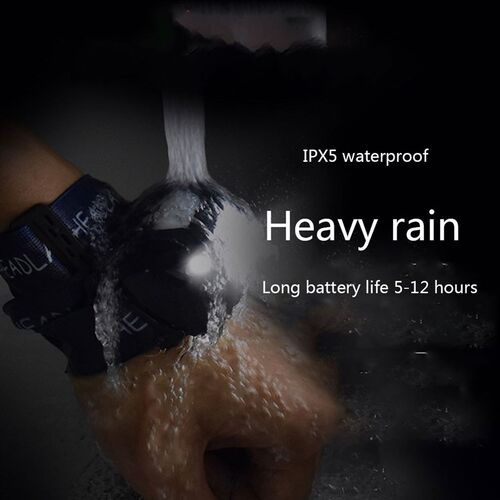 1200mAh Powerfull Headlamp LED Light Infrared Sensor Contro