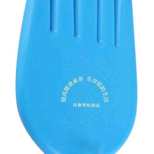 Massage Racket Hand Shape Clap Beating Stick Bat Silicone Ha