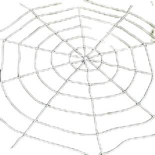 Halloween decoration Haunted House Spider web scene layout S