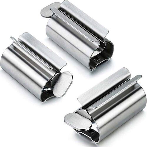 Automatic Toothpaste Dispenser Toothbrush Holder Wall Mounte