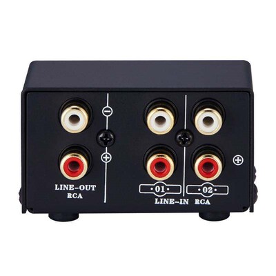 2 in 1 Out or 1 in 2 Out o Source Signal Selector, Switcher,