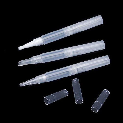 指缘修护油笔空瓶 1至5件装可补充式护甲笔 美甲用Cuticle Revita