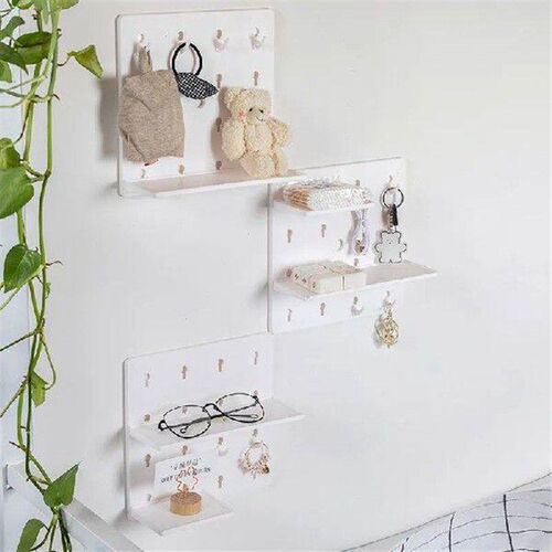 No Punching Plastic Hole Board Storage Living Room Kitchen