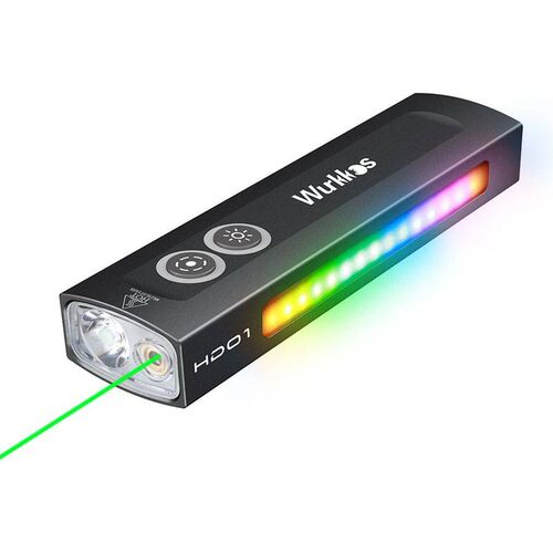 Wurkkos HD01 Multifunctional Flashlight 1200 LM with Green B