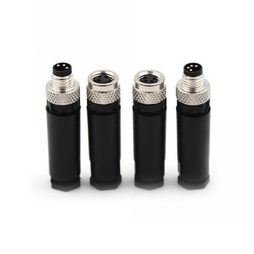 M8 Waterproof Sensor Connector 3Pin 4Pin A Type Male&female