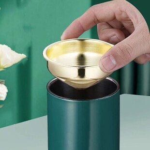 Ashtray Stainless Steel Ashtray With Lid Round Windproof Sta