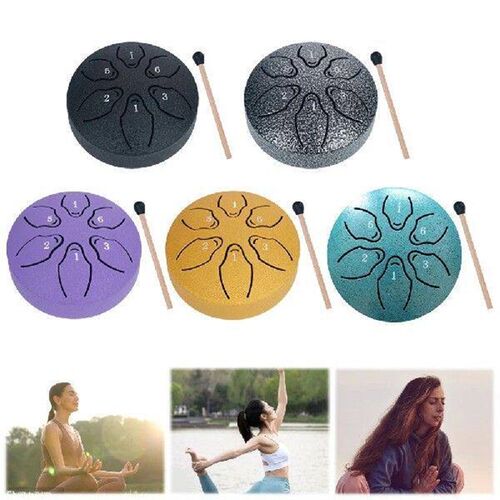 3 Inches 6 Notes Rain Drum for Outside Rain Drum Instrument