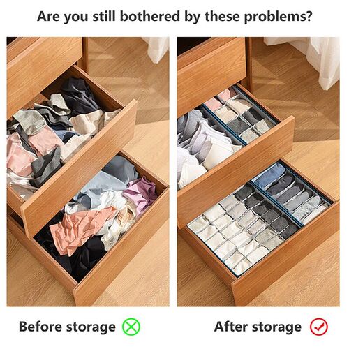 Fashion Underwear Bra Storage Box Underwear Organizer Box Pa