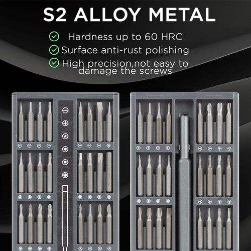 25/63 in 1 Magnetic Precision Screwdriver Set Mini Tools Kit