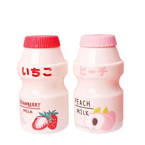 450ml Yogurt Plastic Water Bottle for Girls Children Tour Fr