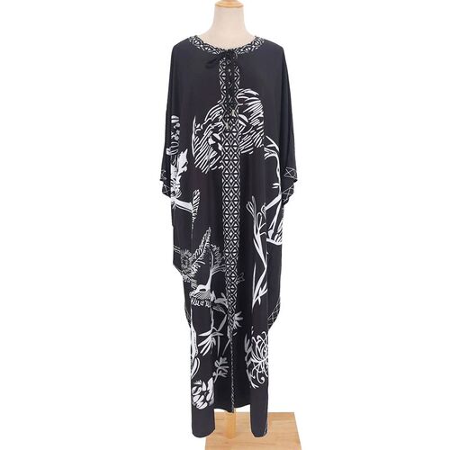 Women Kaftan Tunic Kimono Free Size Long Maxi Party Dress fo