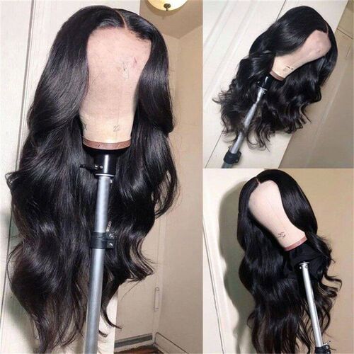 13x4 Lace Frontal Human Hair Wig Body Wave Glueless Wig Huma