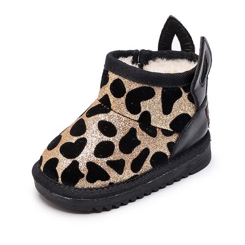 Baby Snow Boots For Women With Velvet And Thickened Soft Sol