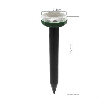 Solar Power ltrasonic Pest Repeller Chaser Gopher Mole Snake