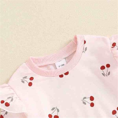 Toddler Baby Girl Fall Winter Clothes 2 Piece Sweatsuit Set
