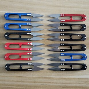 Practical Sewing Scissors Nippers U Shape Clippers Yarn Stai