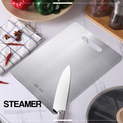 304 Multi-Function Stainless Steel Cutting Board Home Kitche