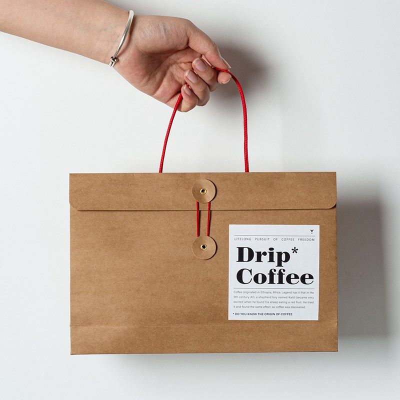 挂耳咖啡包装盒手提牛皮纸袋茶叶包装纸盒饼干糖果点心纸袋包装盒,厨房/烹饪用具,点心包装盒/包装袋,淘宝优惠券,粉丝福利购,淘宝优惠卷