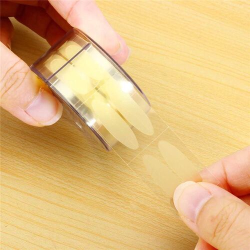 600pcs Eye Lift Strips Double Eyelid Tape Clear Gray Eyelid